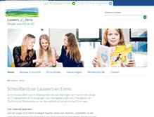 Tablet Screenshot of lauwerseneems.nl